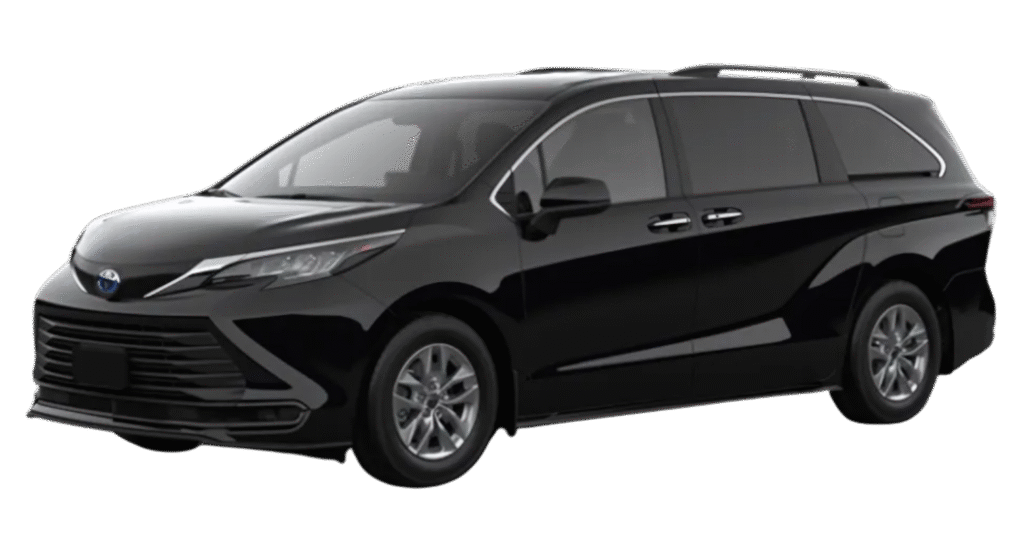 2025 Black Toyota Sienna